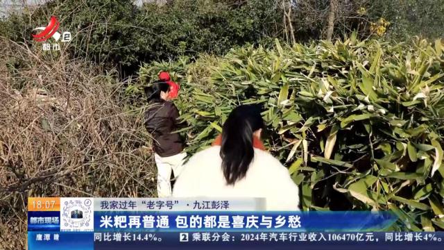 【我家过年“老字号”】九江彭泽：米粑再普通 包的都是喜庆与乡愁
