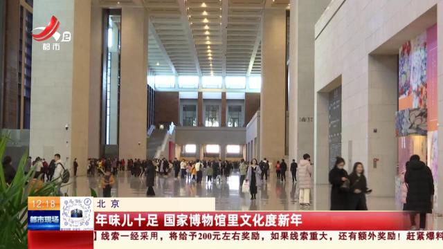 北京：年味儿十足 国家博物馆里文化度新年
