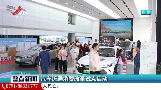 汽车流通消费改革试点启动
