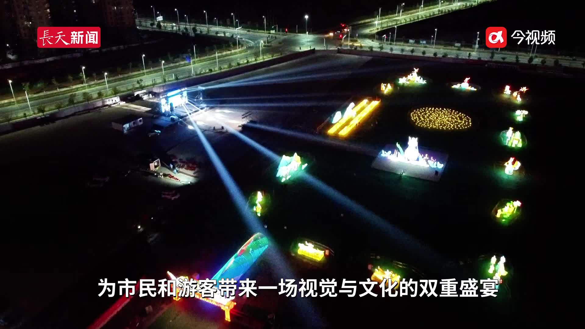 吉安：2025灯耀庐陵封神花灯会璀璨启航