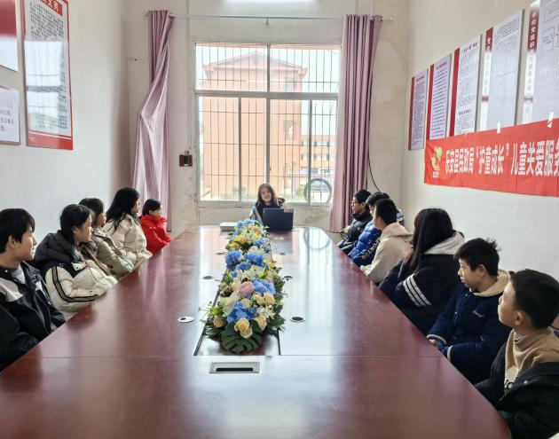 爱暖冬日，护童成长——乐安县湖溪中学