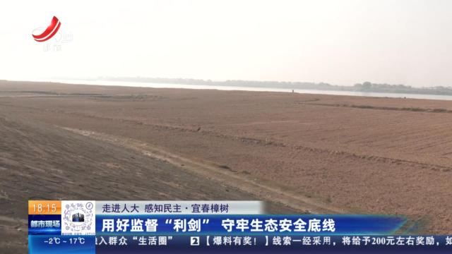 【走进人大 感知民主】宜春樟树：用好监督“利剑” 守牢生态安全底线
