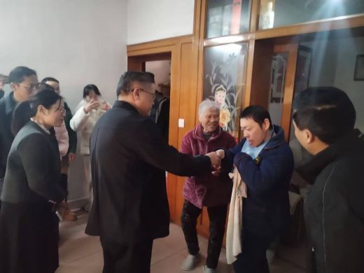 宜春市残联：寒冬送温暖 关怀暖人心