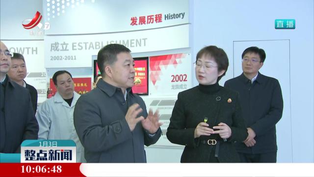 叶建春在南昌高新区调研