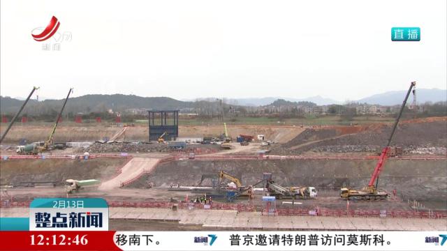 省重点工程丽阳航运枢纽建设按下“快进键”