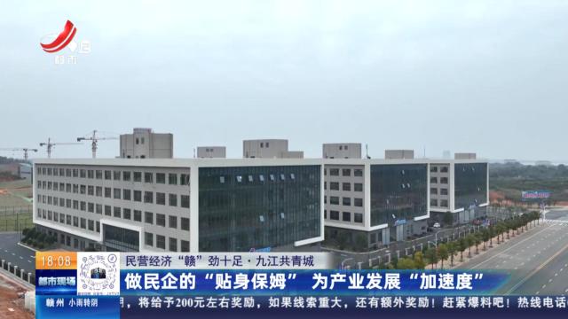 【民营经济“赣”劲十足】九江共青城：做民企的“贴身保姆”为产业发展“加速度”