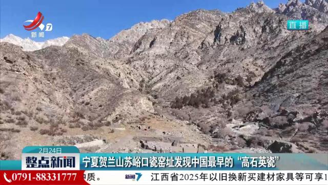 宁夏贺兰山苏峪口瓷窑址发现中国最早的“高石英瓷”