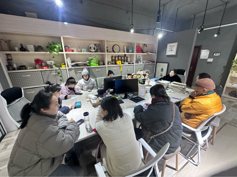 九江三中艺术组召开2024-2025学年下学期第一次教研组会议