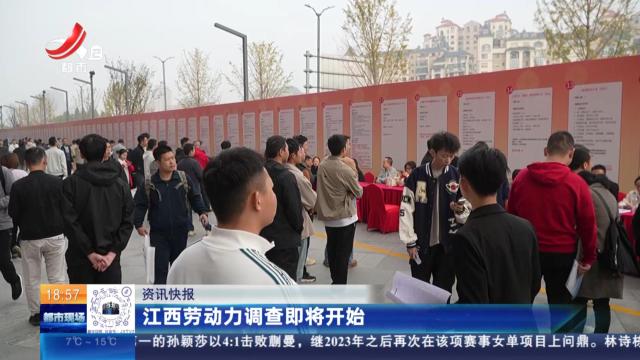 江西劳动力调查即将开始