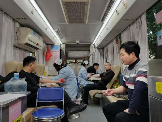 宜春市上高县墨山乡：无偿献血 传递爱心