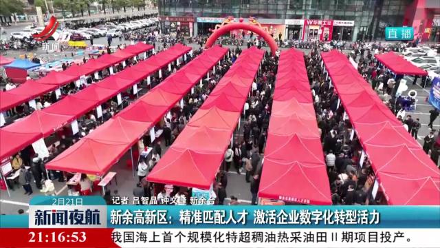 新余高新区：精准匹配人才 激活企业数字化转型活力