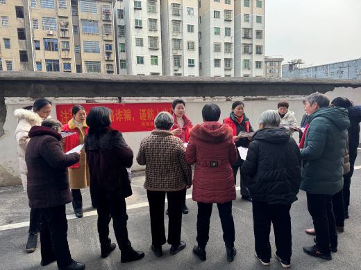 丰城市剑光街道昌龙社区：反诈宣传进小区 守护居民“钱袋子”