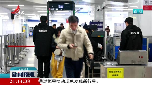春节假期南昌地铁运送乘客674.04万人次