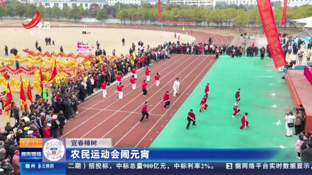 宜春樟树：农民运动会闹元宵