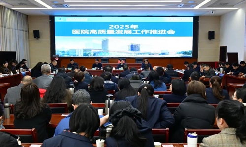 景德镇市第二人民医院召开2025年高质量发展工作推进会