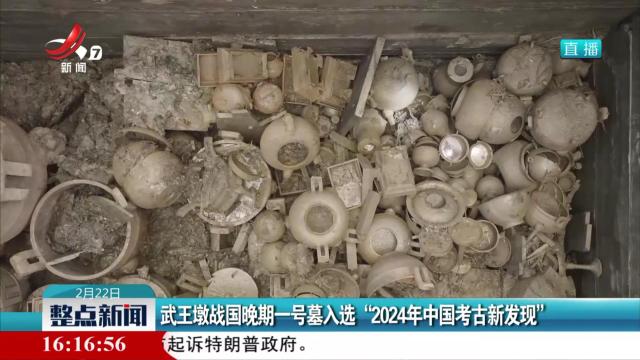 武王墩战国晚期一号墓入选“2024年中国考古新发现”