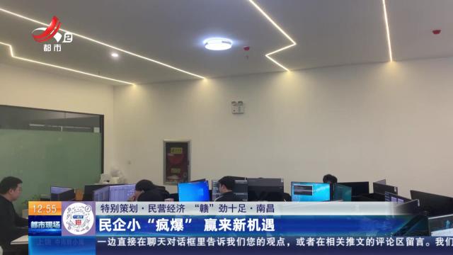 【特别策划·民营经济“赣”劲十足】南昌：民企小“疯爆” 赢来新机遇