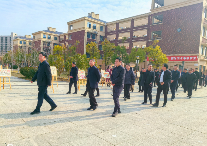 抚州市政协领导一行莅临乐安县实验学校开展调研活动