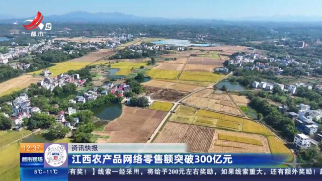 江西农产品网络零售额突破300亿元