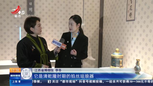 【家有收藏·故宫博物院藏宫廷珐琅器精品展】造型独特的狮纹瓶