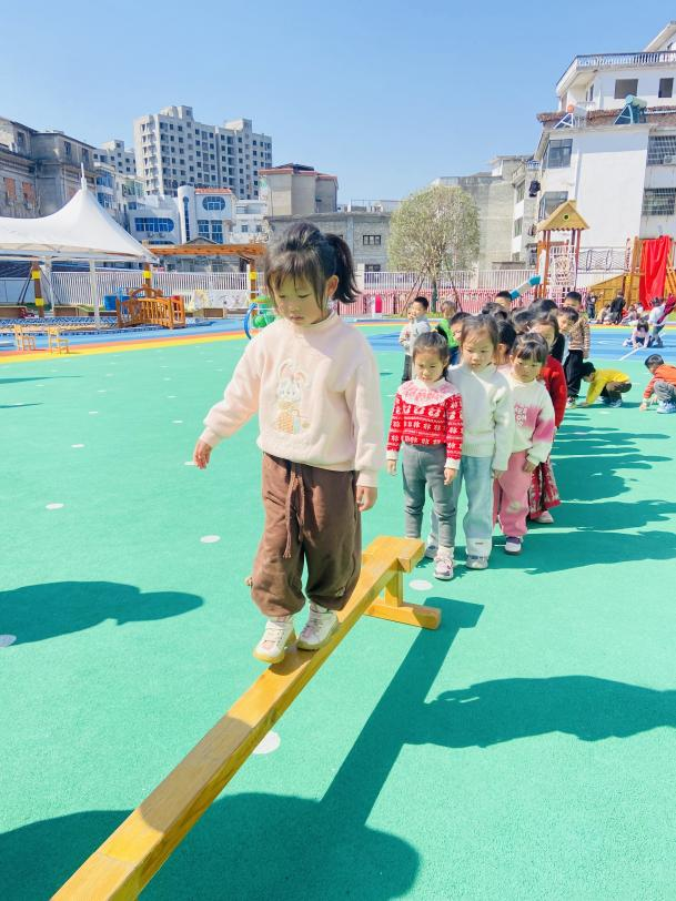 健康体测 助力成长——乐安县第三幼儿园开展幼儿体能测试活动
