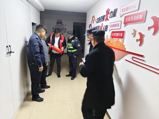 部门联动 筑牢防线丨宜春市宜阳新区官园街道宜兴坤山片区开展高层住宅小区消防安全大排查大整治工作