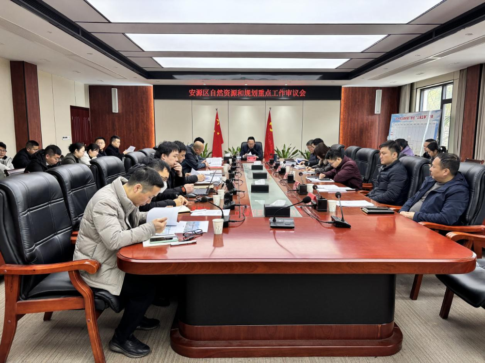 萍乡安源区召开自然资源和规划重点工作审议会