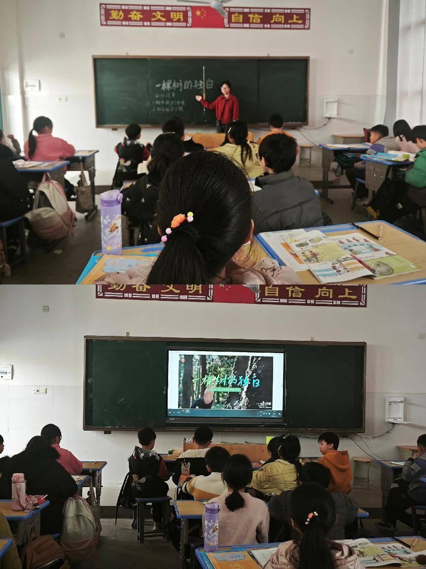 “童心护绿，共绘春天”——崇仁县白陂乡中心小学关工委植树节活动