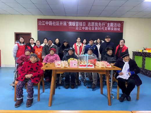 上高县敖阳街道组织开展“三月春‘锋’暖人间 雷锋精神永相传”系列活动