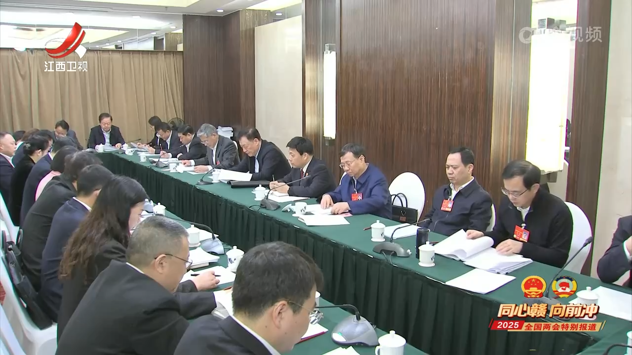 【两会进行时】江西代表团分组审议“两高”工作报告 尹弘叶建春刘奇参加审议