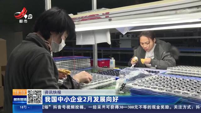 我国中小企业2月发展向好
