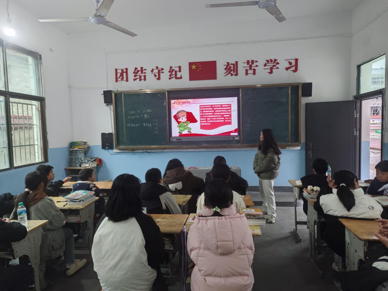 乐安县谷岗中学开展“学雷锋”主题活动