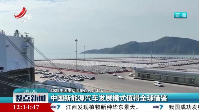 【2025中国电动汽车百人会论坛】中国新能源汽车发展模式值得全球借鉴