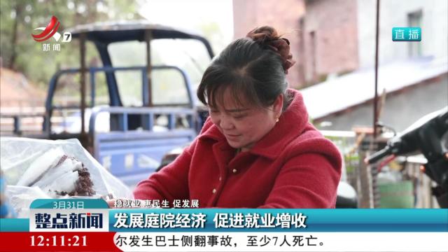 【稳就业 惠民生 促发展】发展庭院经济 促进就业增收