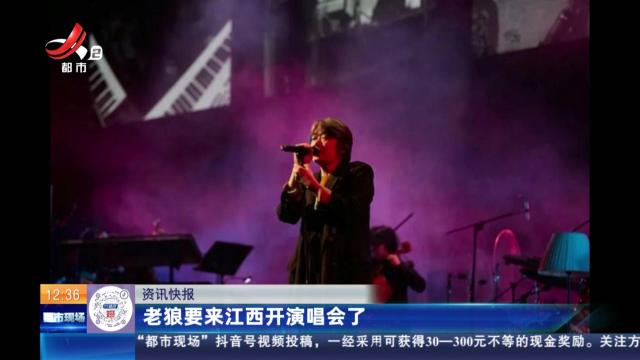 老狼要来江西开演唱会了