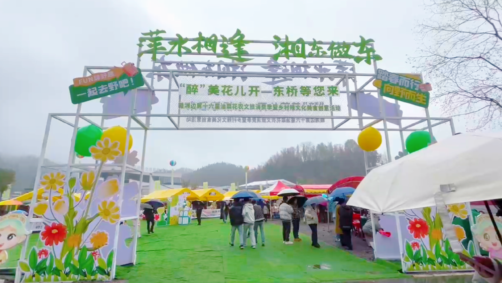 江西湘东：“赏花经济”热浪来袭 绽放文旅发展新活力