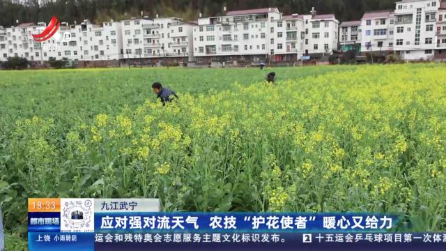 九江武宁：应对强对流天气 农技“护花使者”暖心又给力