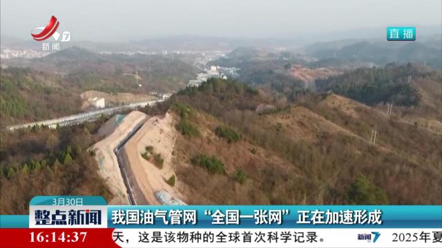 我国油气管网“全国一张网”正在加速形成