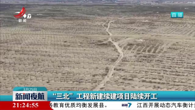 “三北”工程新建续建项目陆续开工