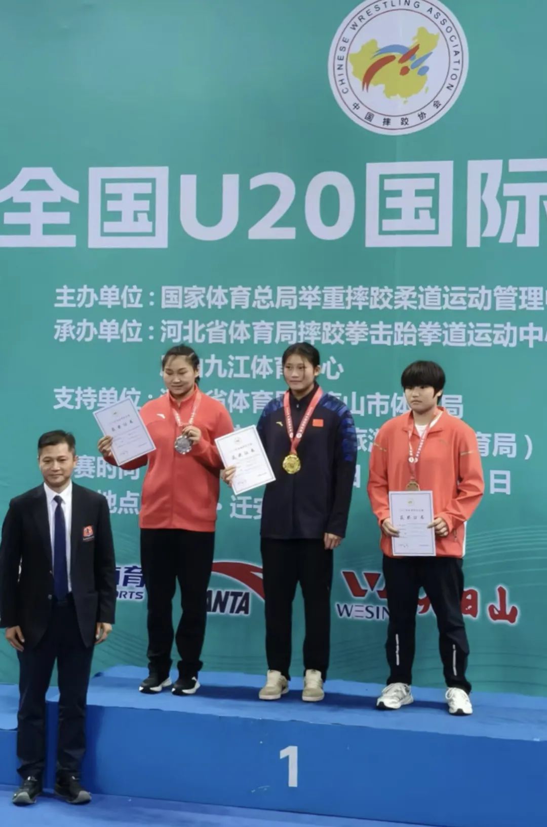 喜报！南昌市健儿在全国U20摔跤锦标赛勇夺1金1铜