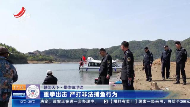 【赣闻天下】景德镇浮梁：重拳出击 严打非法捕鱼行为