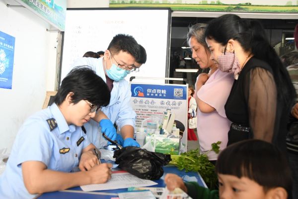 食品安全零距离！上高县市场监管局“你点我检 你送我检”活动获赞