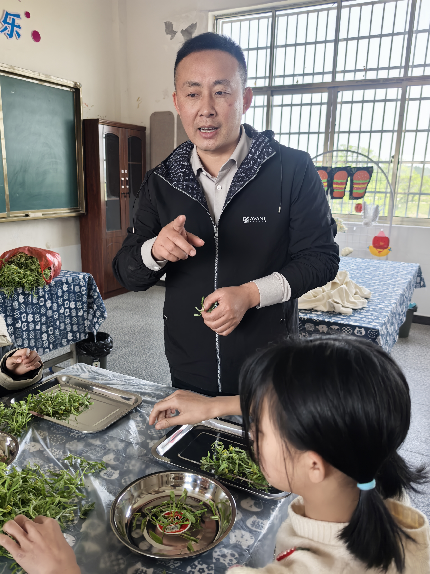 青团飘香，劳动育人——崇仁县孙坊镇中心小学开展“清明做青团”劳动教育特色课程