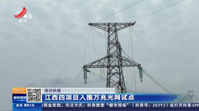 江西四项目入围万兆光网试点
