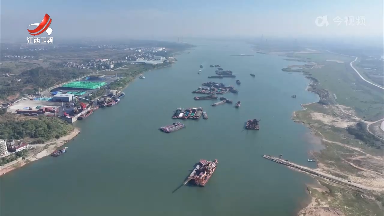 一季度赣江水路运输迅猛增长