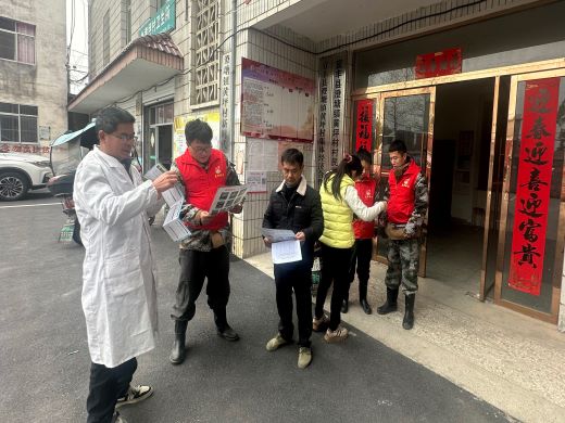 宜丰县采育联合林场澄塘分场开展清明防火宣传