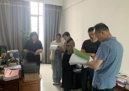 新余市渝水区林业局到上高县林业局交流学习森防工作