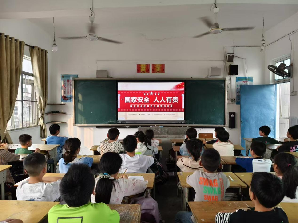 乐安县实验小学举办国家安全教育日活动