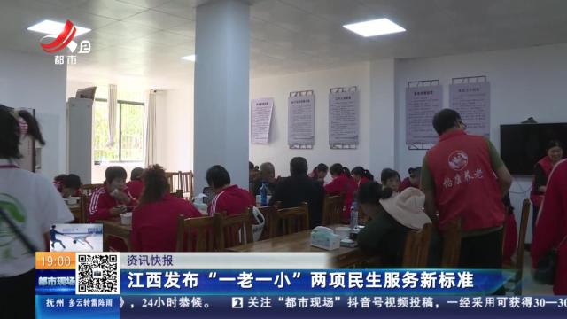 江西发布“一老一小”两项民生服务新标准
