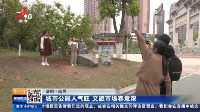 【清明】南昌：城市公园人气旺 文旅市场春意浓
